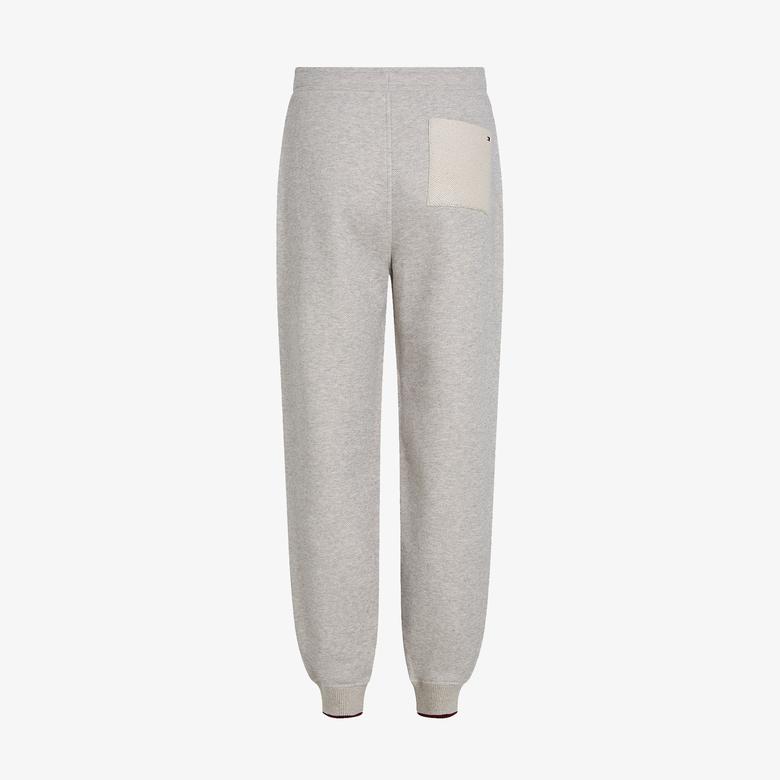 Tommy Hilfiger Texture Monotype Kadın Beyaz Eşofman Altı