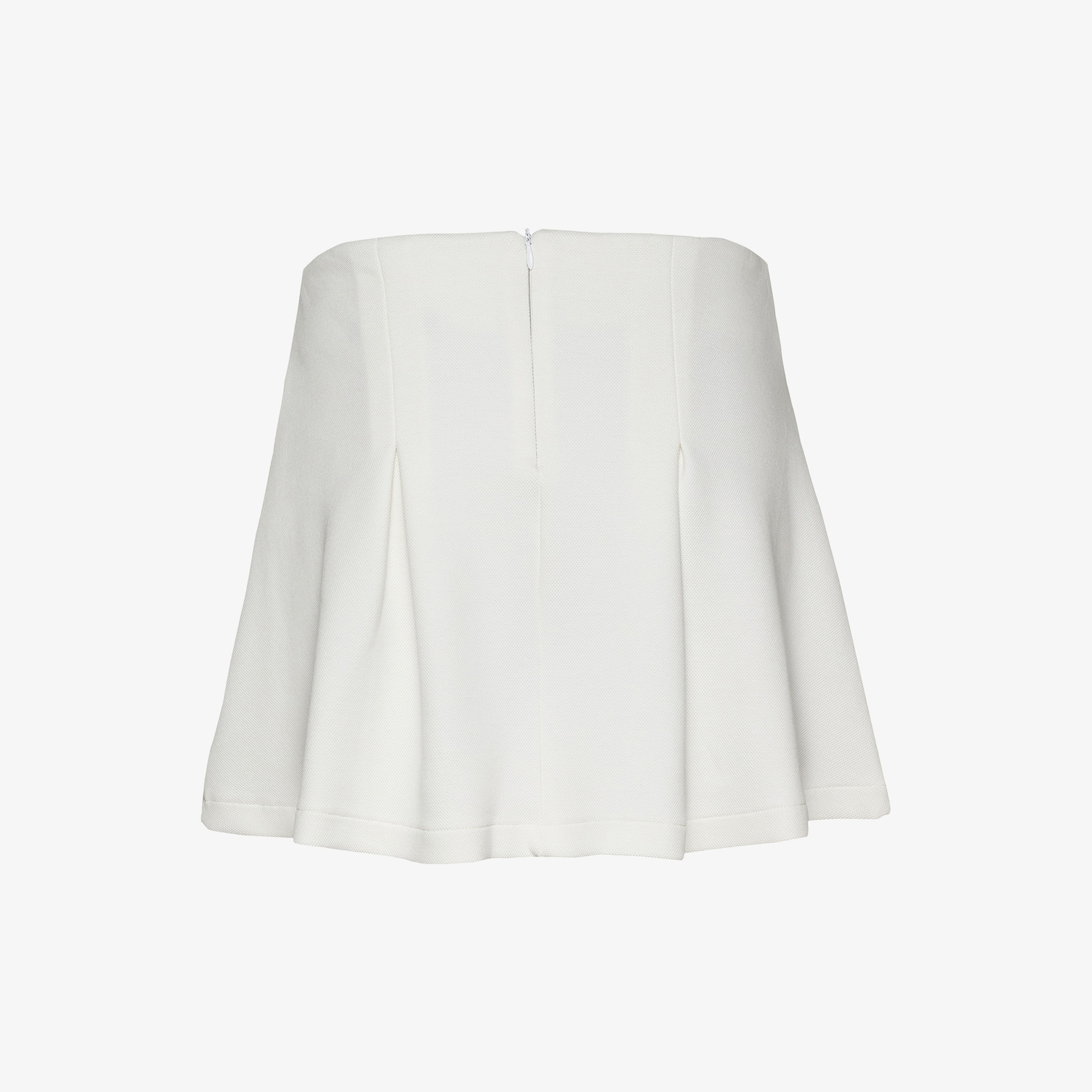 Tommy Jeans Pique Badge F&F Ext Kadın Beyaz Etek