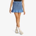 Tommy Jeans Chambray Ruched Kadın Lacivert Etek