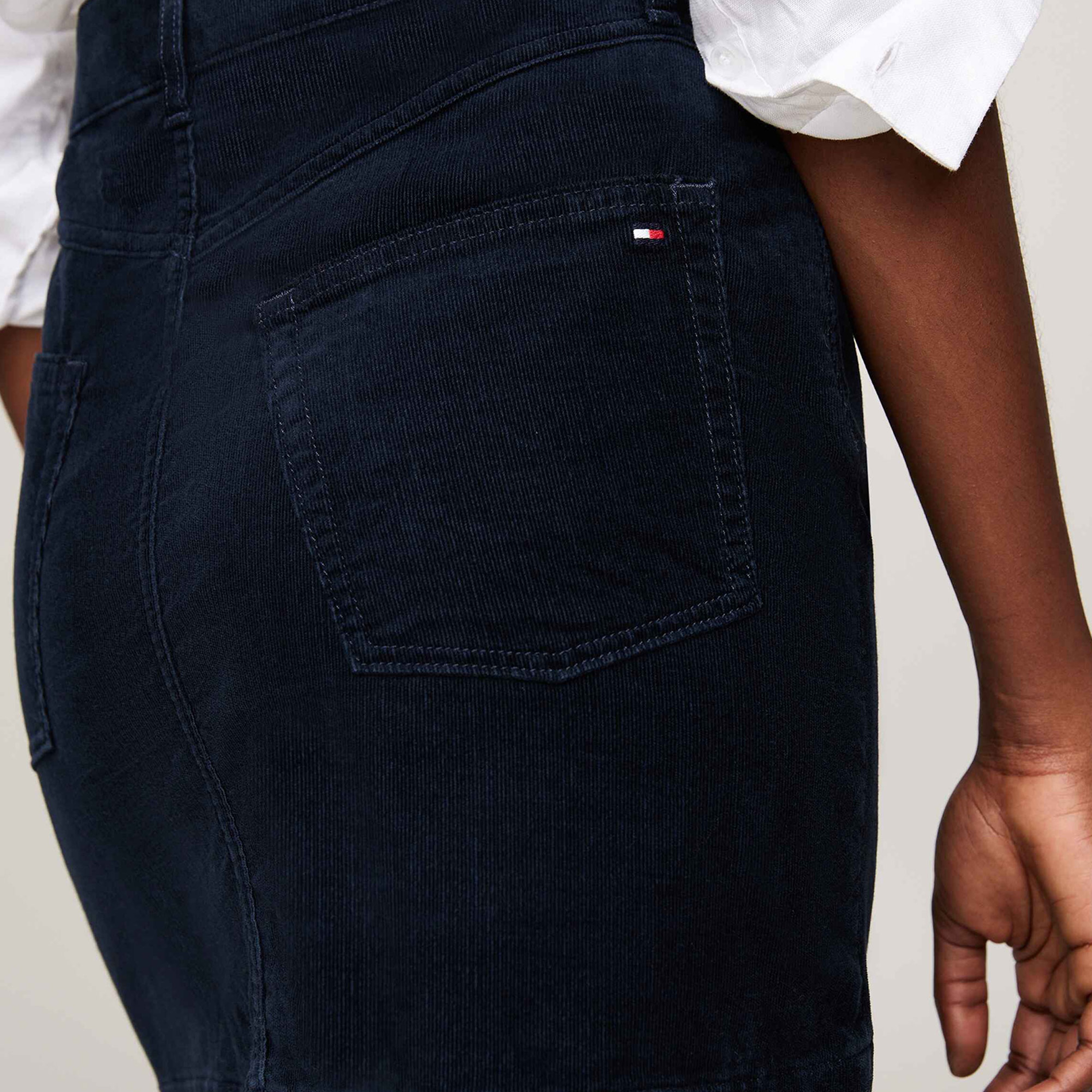 Tommy Hilfiger Kadın Mavi Etek