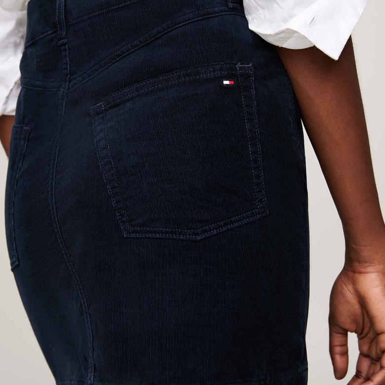 Tommy Hilfiger Kadın Mavi Etek