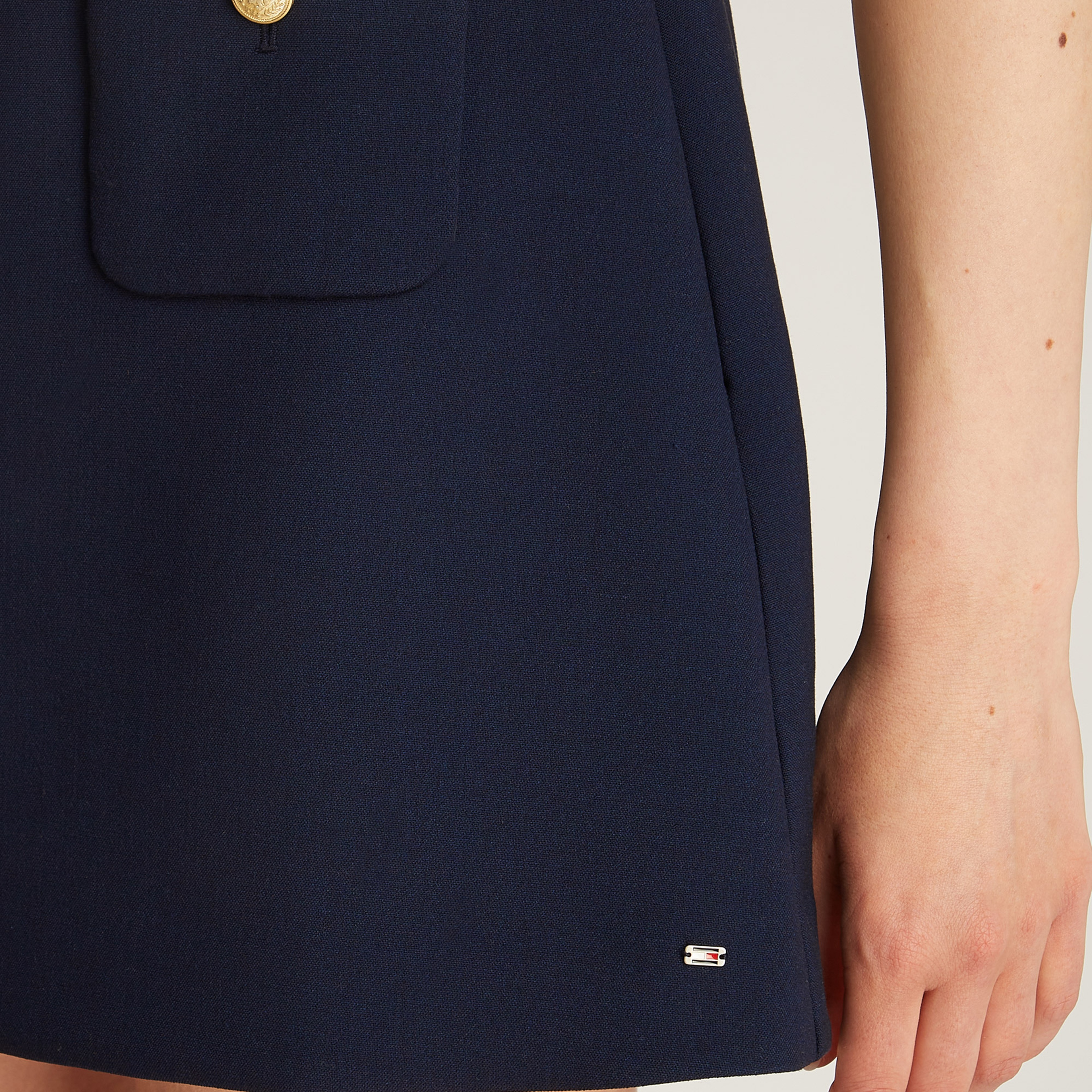 Tommy Hilfiger Punto Kadın Lacivert Etek