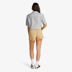 Tommy Jeans Crp Linen Kadın Lacivert Gömlek