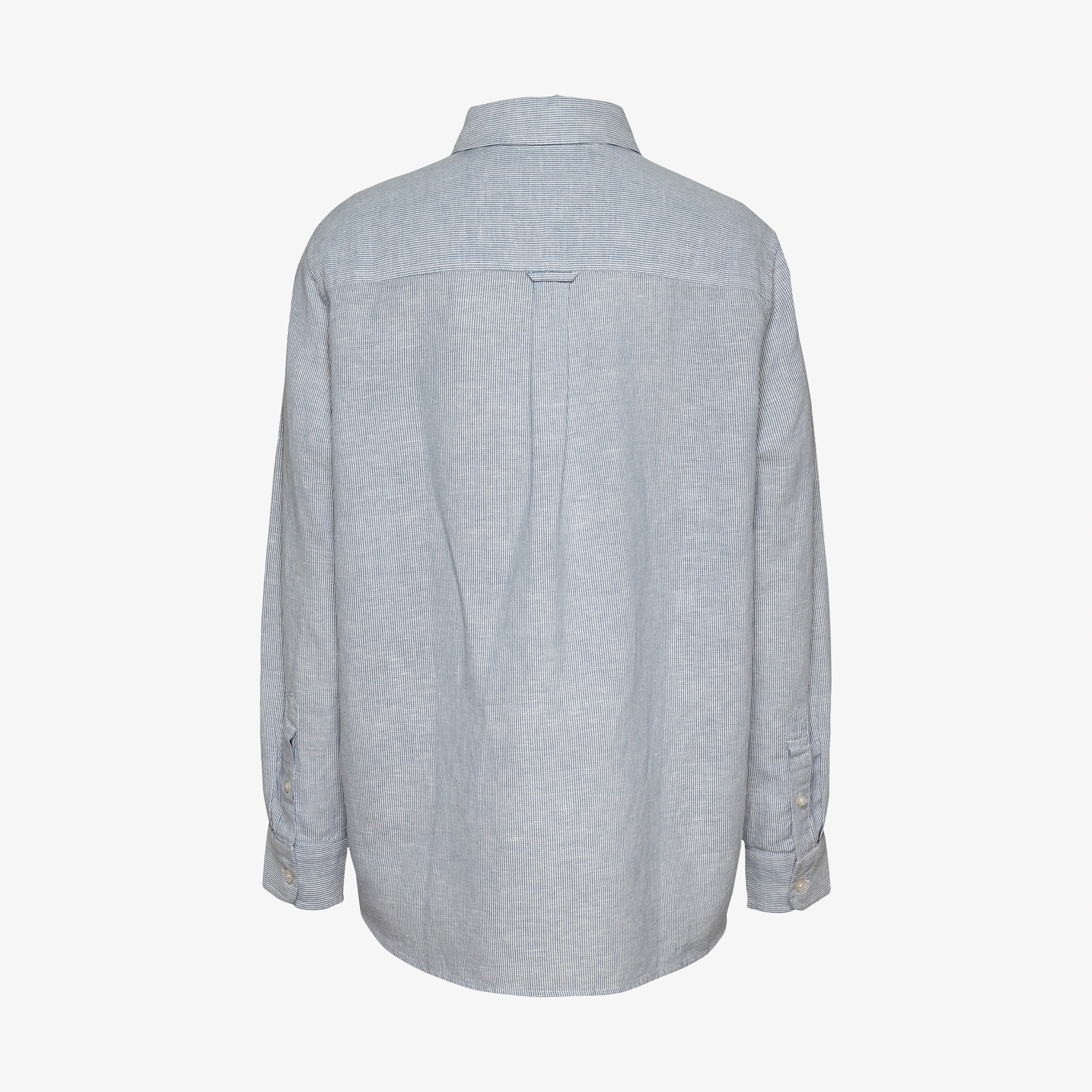 Tommy Jeans Relax Linen Kadın Lacivert Gömlek