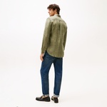 Tommy Hilfiger Pigment Erkek Yeşil Gömlek