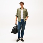 Tommy Hilfiger Pigment Erkek Yeşil Gömlek