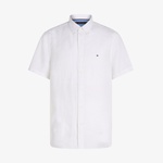 Tommy Hilfiger Pigment Dyed Linen Erkek Beyaz Gömlek