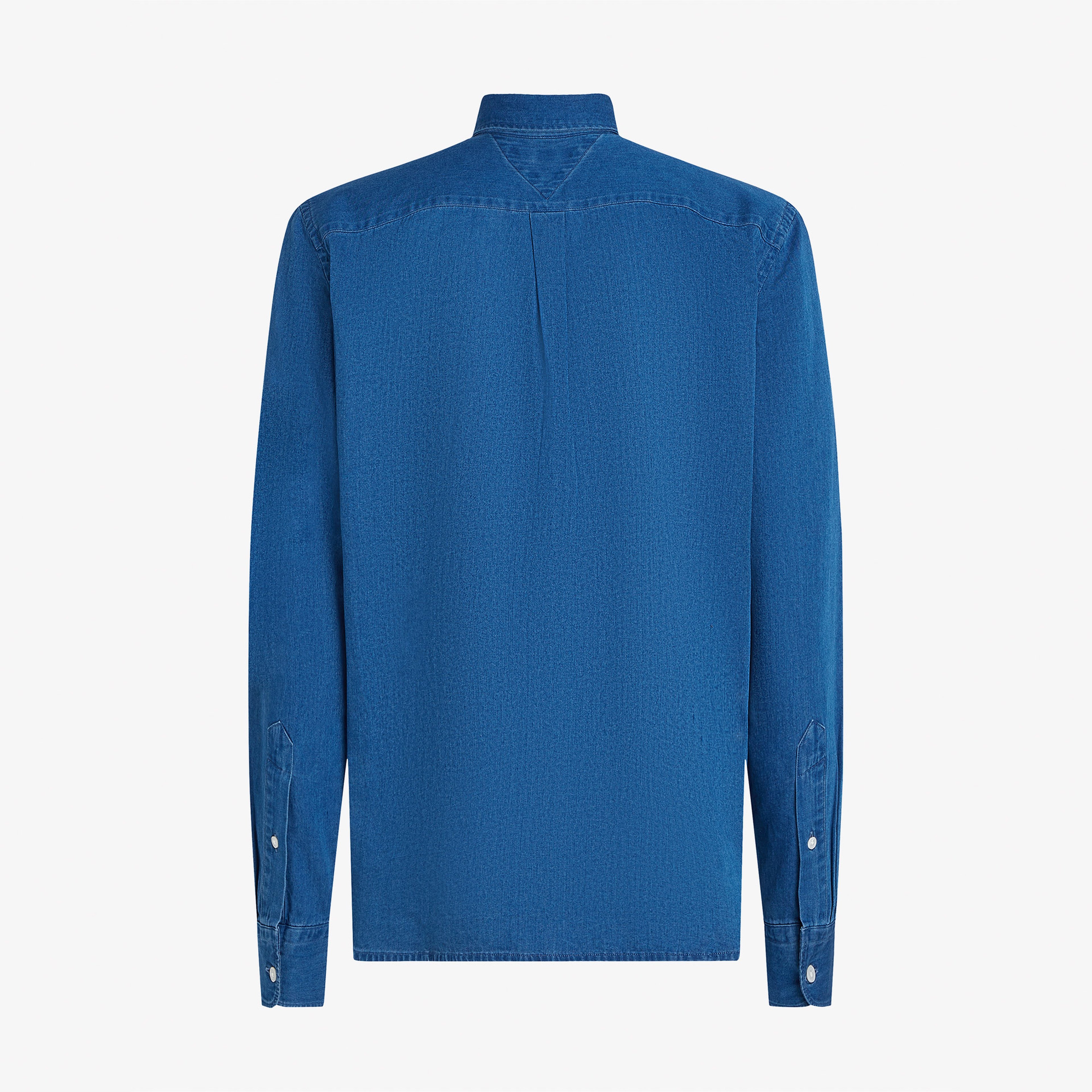 Tommy Hilfiger Chambray Erkek Mavi Gömlek