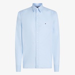 Tommy Hilfiger Flex Poplin Kent Collar Erkek Mavi Gömlek