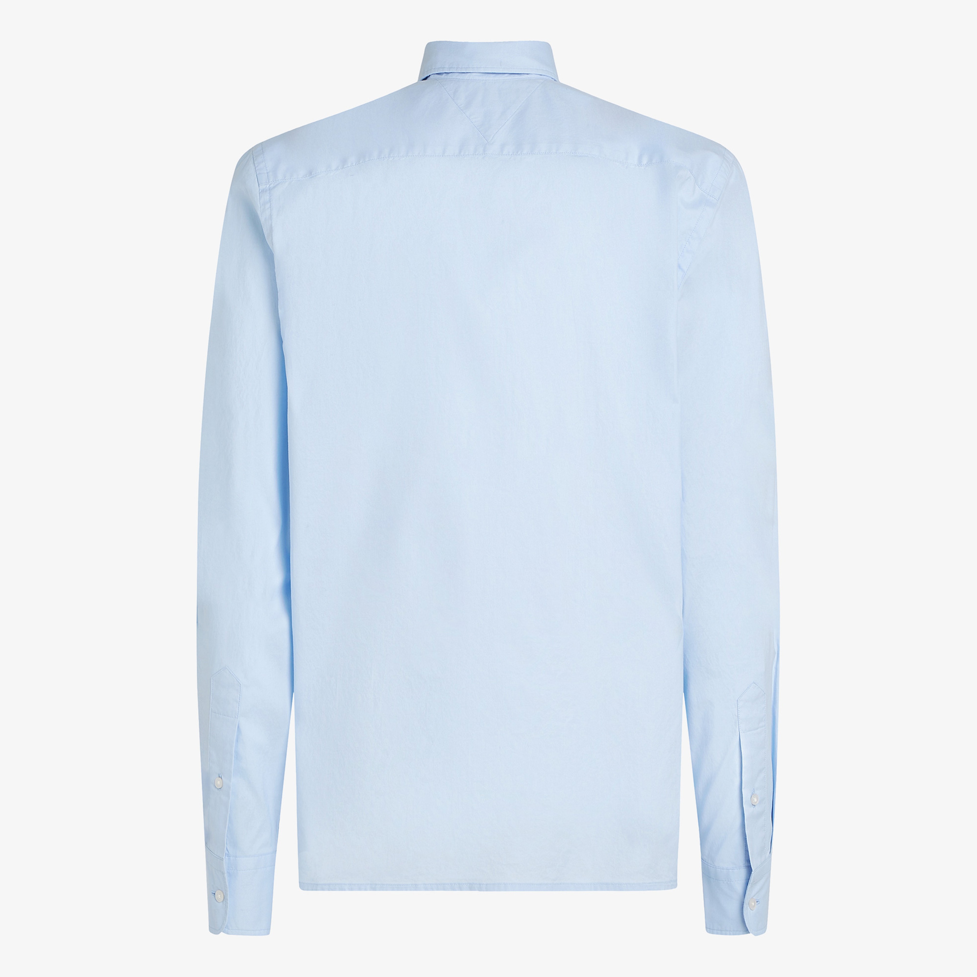 Tommy Hilfiger Flex Poplin Kent Collar Erkek Mavi Gömlek