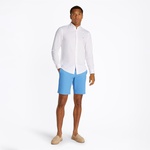 Tommy Hilfiger Performance Two Tone Erkek Beyaz Gömlek