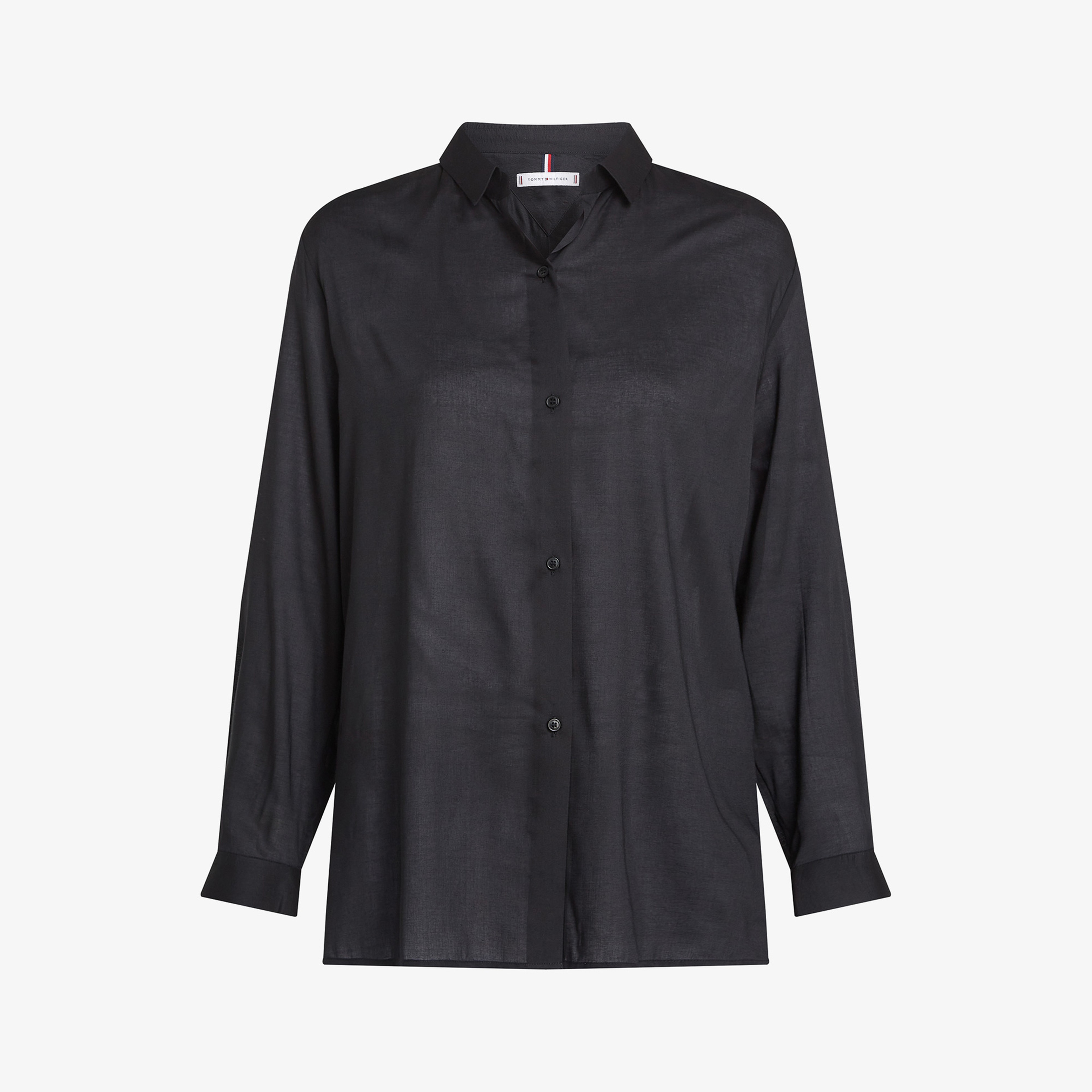 Tommy Hilfiger Kadın Siyah Pareo Gömlek