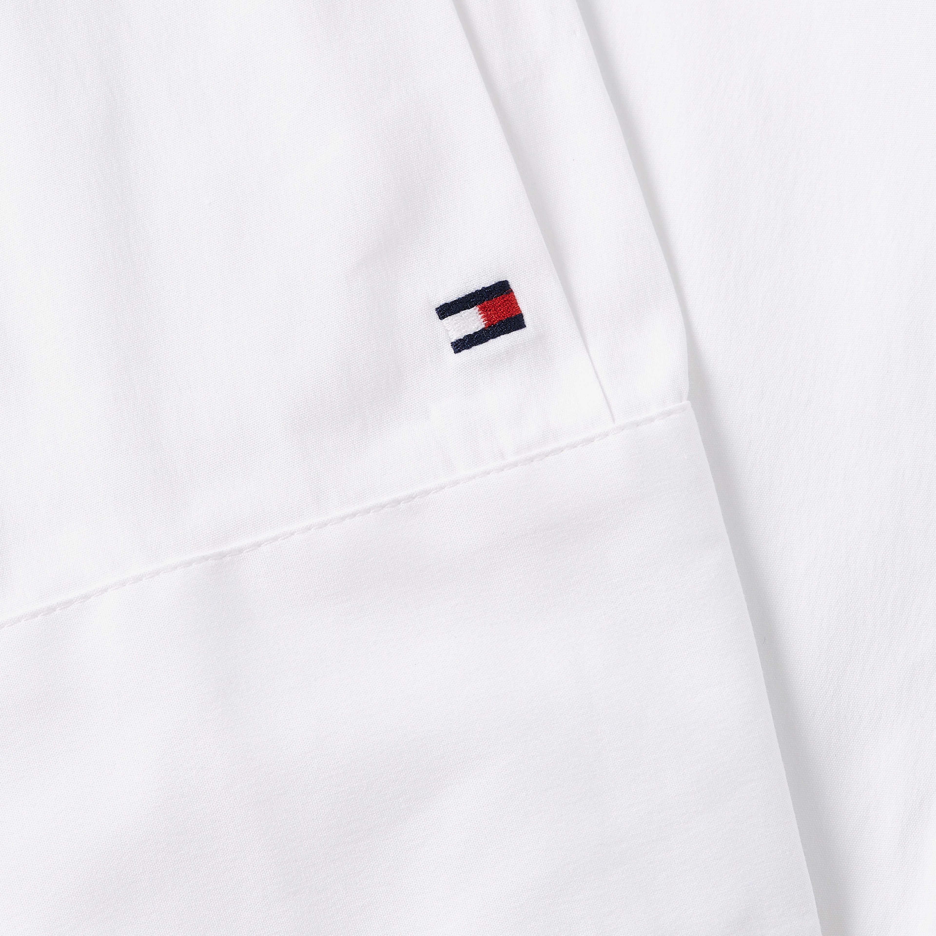 Tommy Hilfiger Mix Loose Kadın Beyaz Gömlek