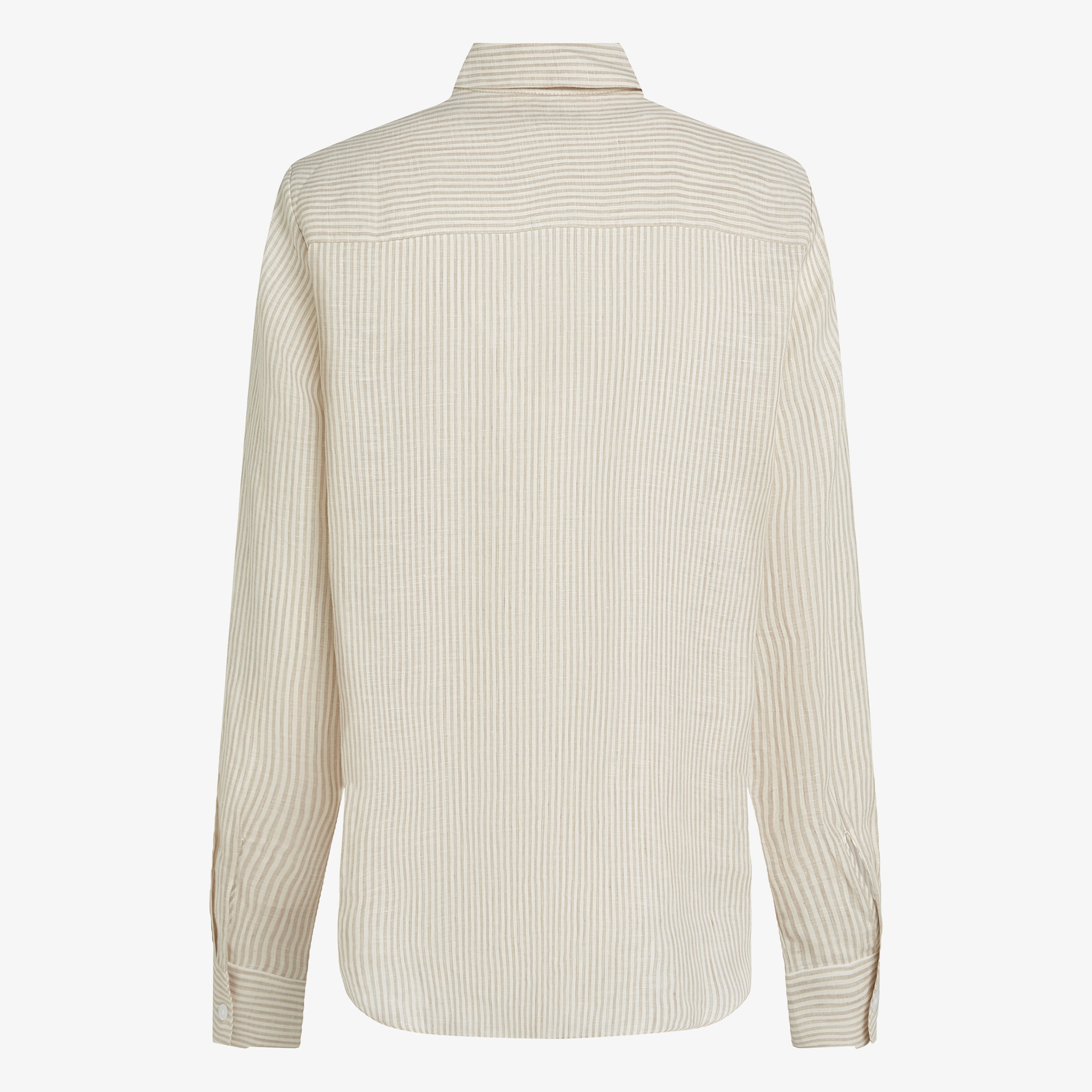 Tommy Hilfiger Ess Linen Relaxed Kadın Beyaz T-Shirt