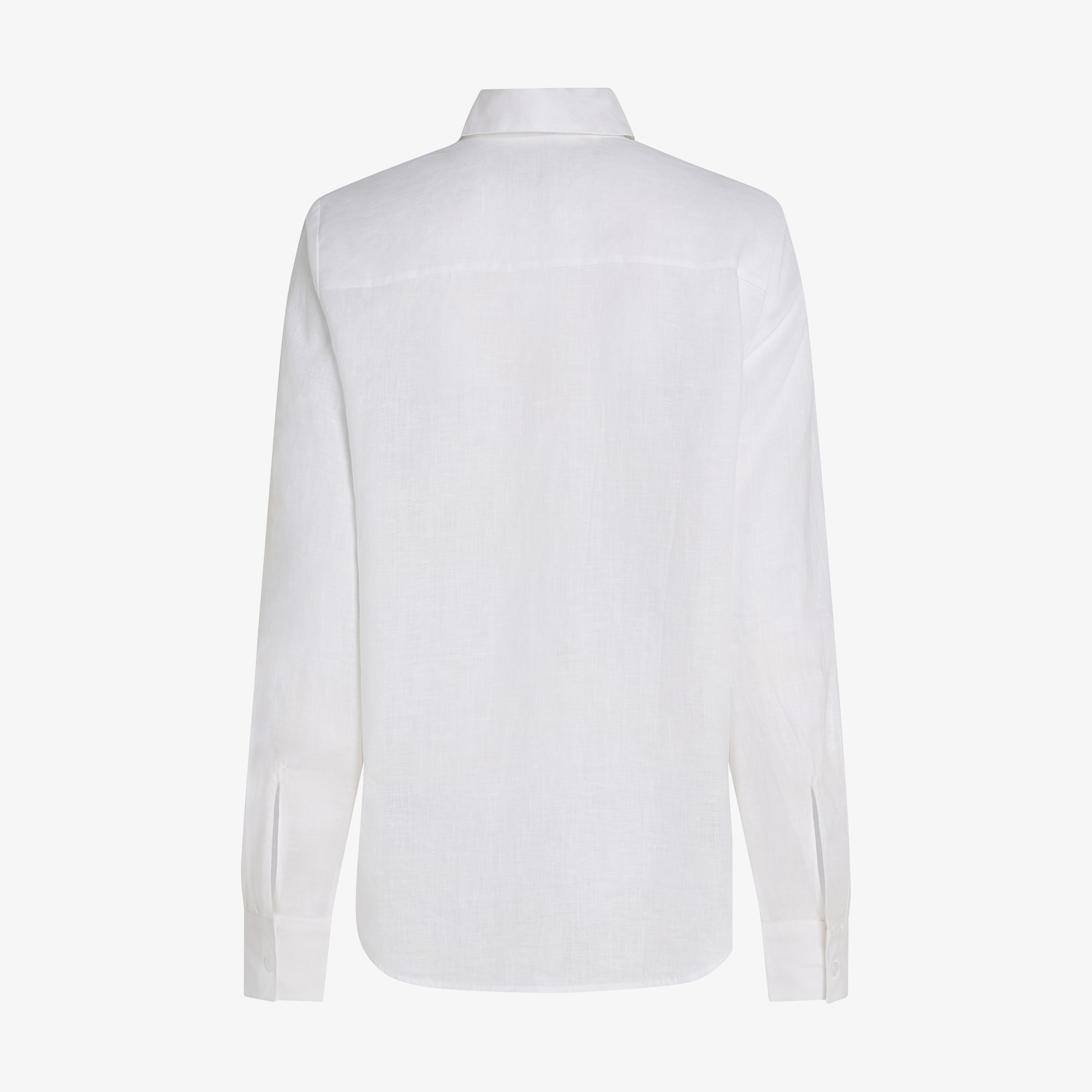 Tommy Hilfiger Ess Linen Relaxed Kadın Beyaz T-Shirt