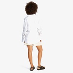 Tommy Hilfiger Broderie Anglaise Linen Kadın Beyaz Gömlek