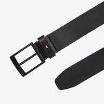 Tommy Hilfiger Erkek Siyah Kemer