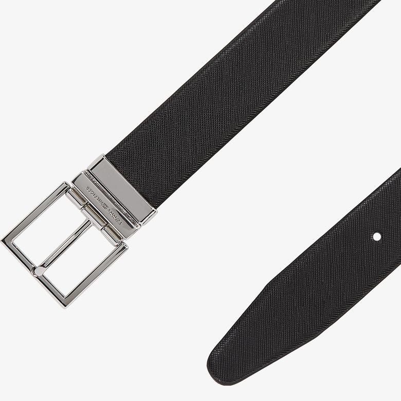 Tommy Hilfiger Hudson 3.5 Rev Erkek Siyah Kemer