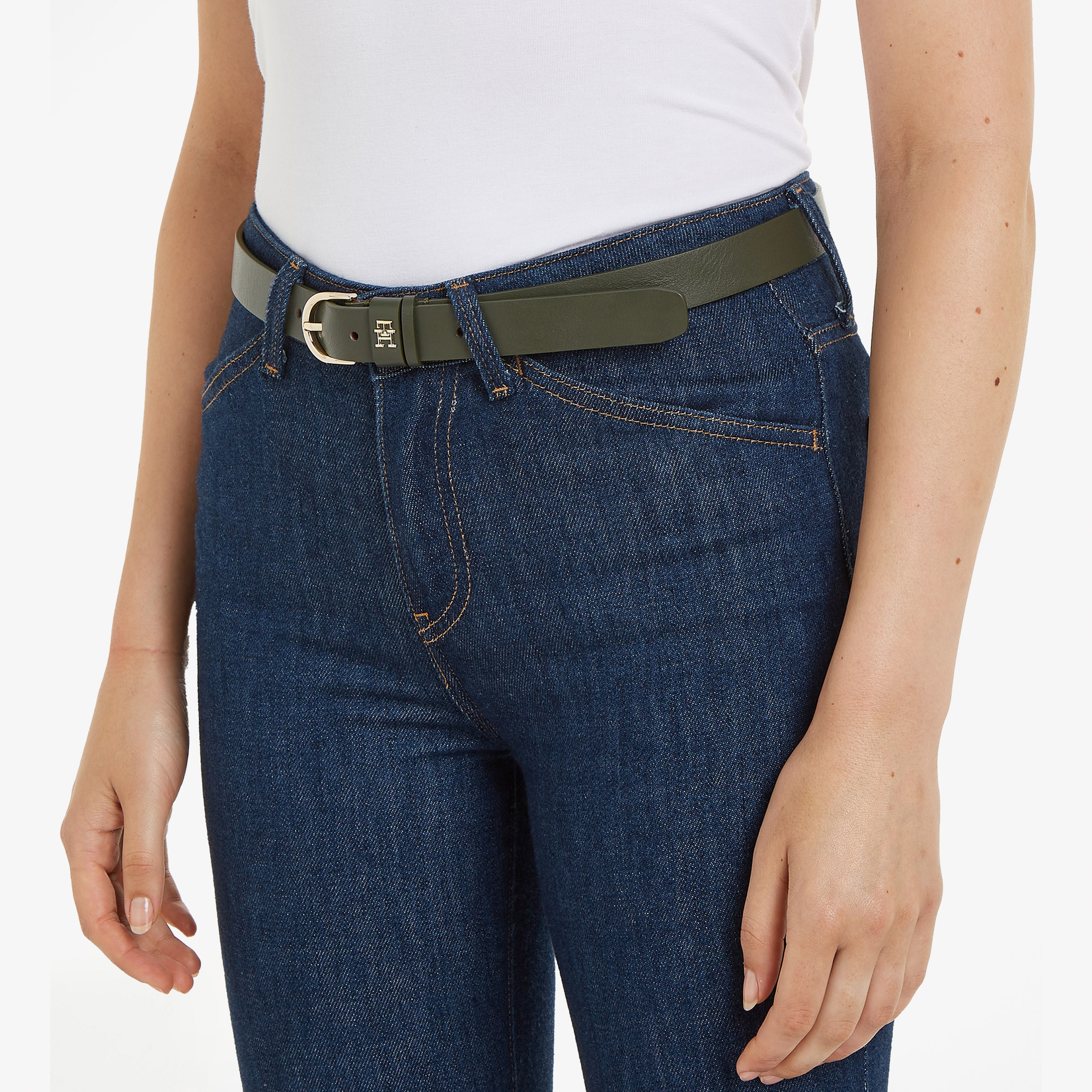 Tommy Hilfiger Kadın Yeşil Kemer