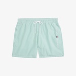 Tommy Hilfiger Medium Drawstring Ithaca Stripe Erkek Yeşil Mayo Şort