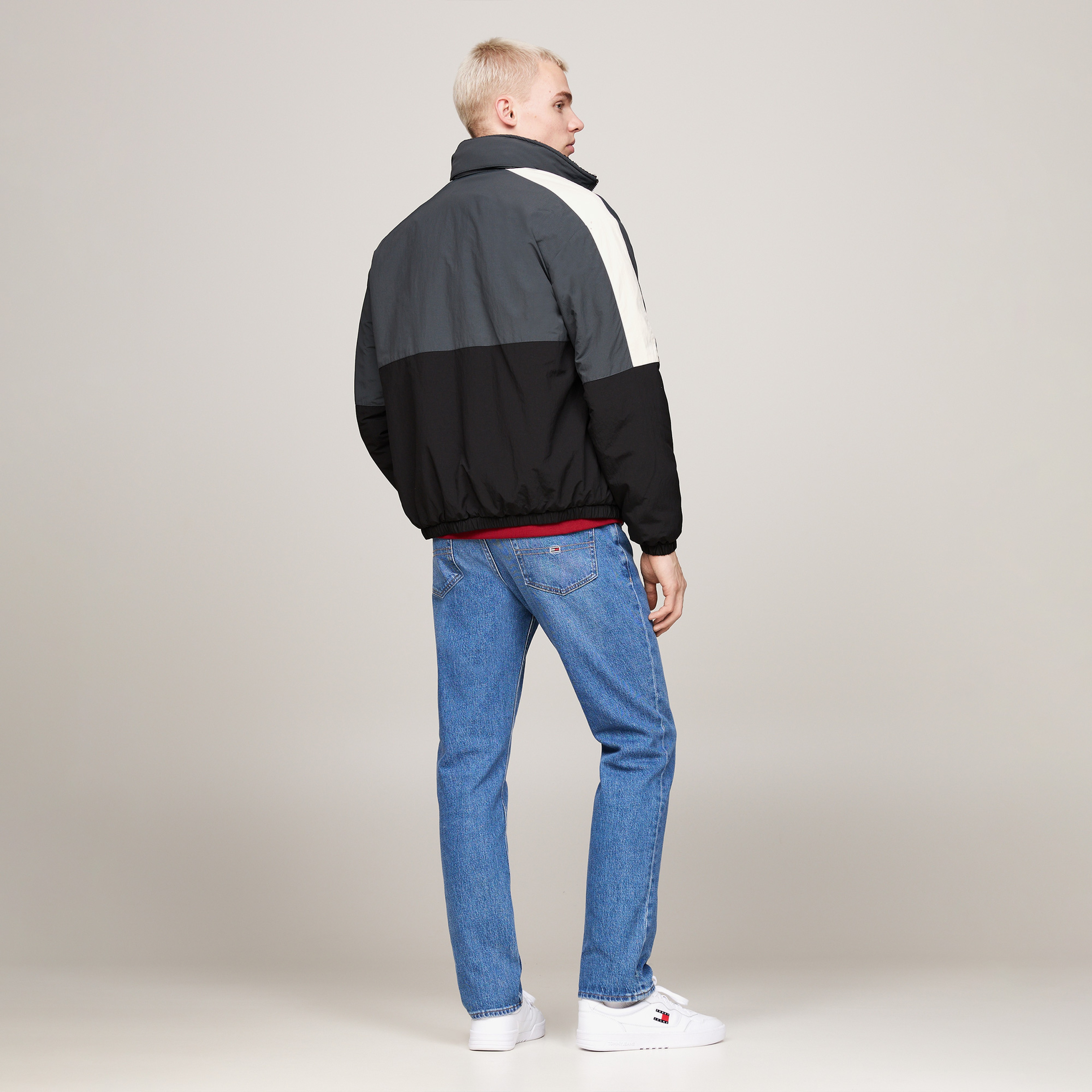 Tommy Jeans Erkek Siyah Mont