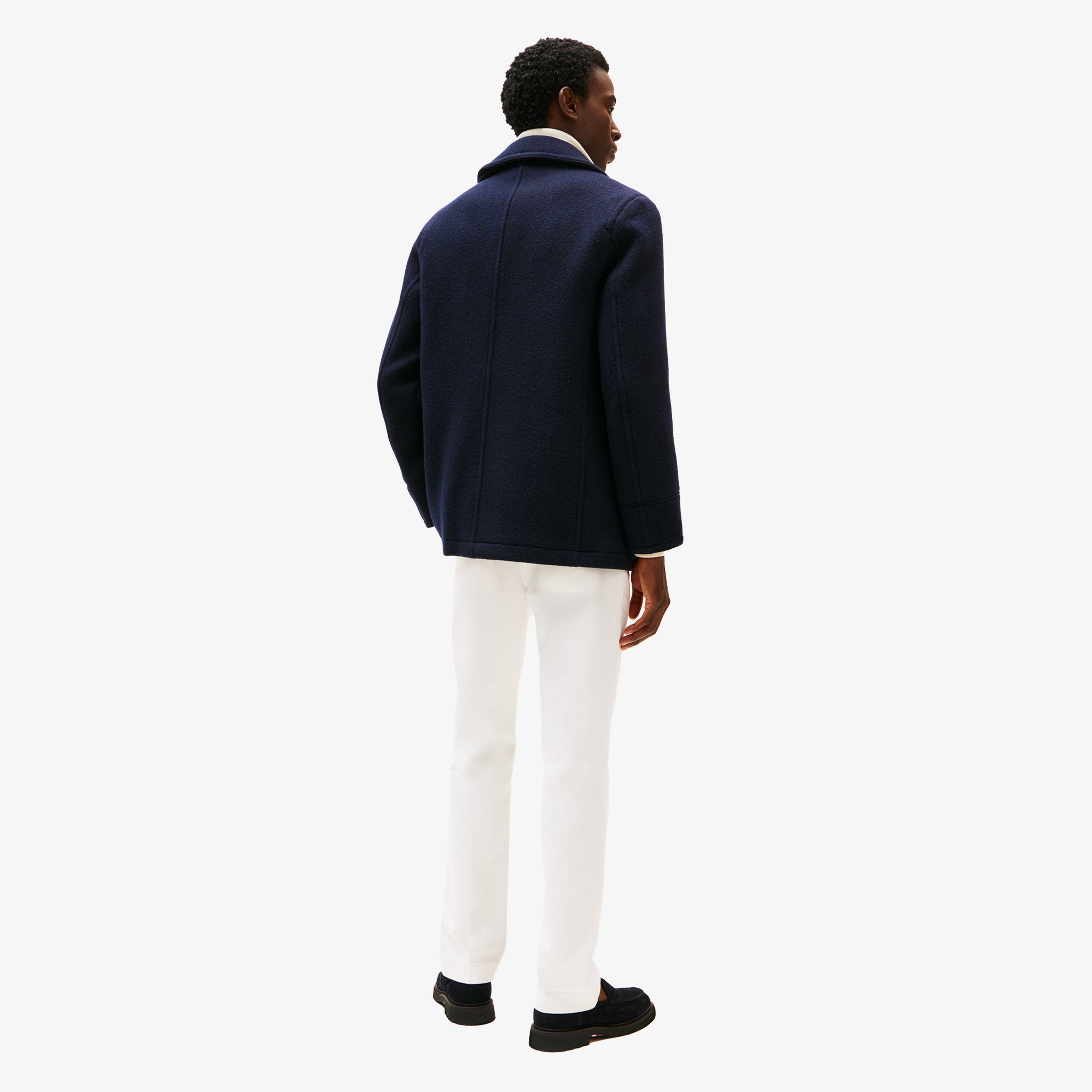 Tommy Hilfiger Erkek Mavi Mont