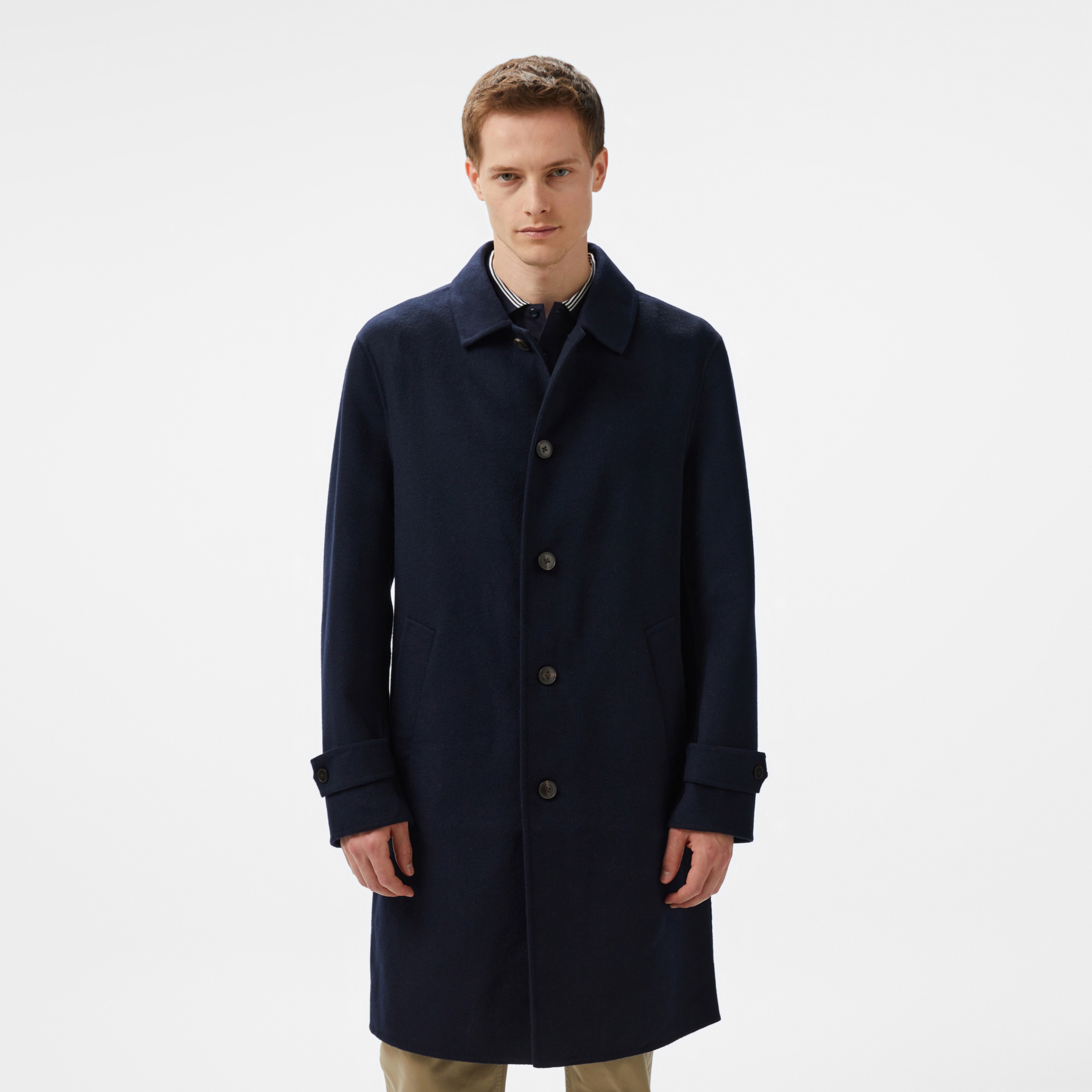 Tommy Hilfiger Erkek Mavi Mont