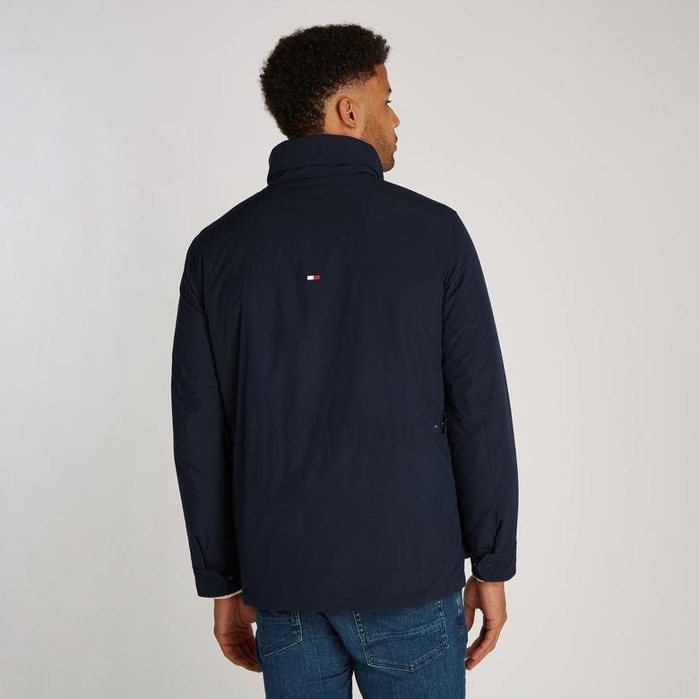 Tommy Hilfiger Erkek Mavi Mont