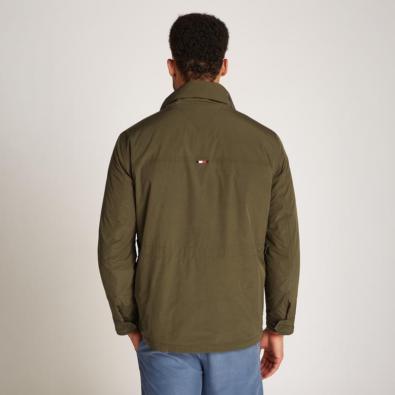 Tommy Hilfiger Erkek Haki Mont