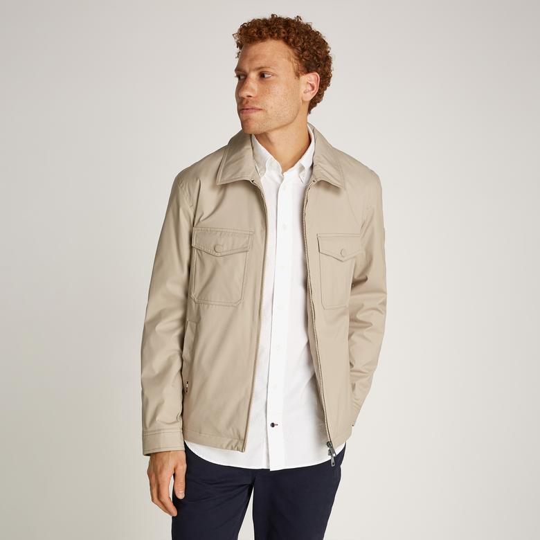 Tommy Hilfiger Erkek Haki Mont