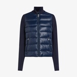 Tommy Hilfiger Lw Down Feminine Gloss Knit Jkt Kadın Lacivert Ceket