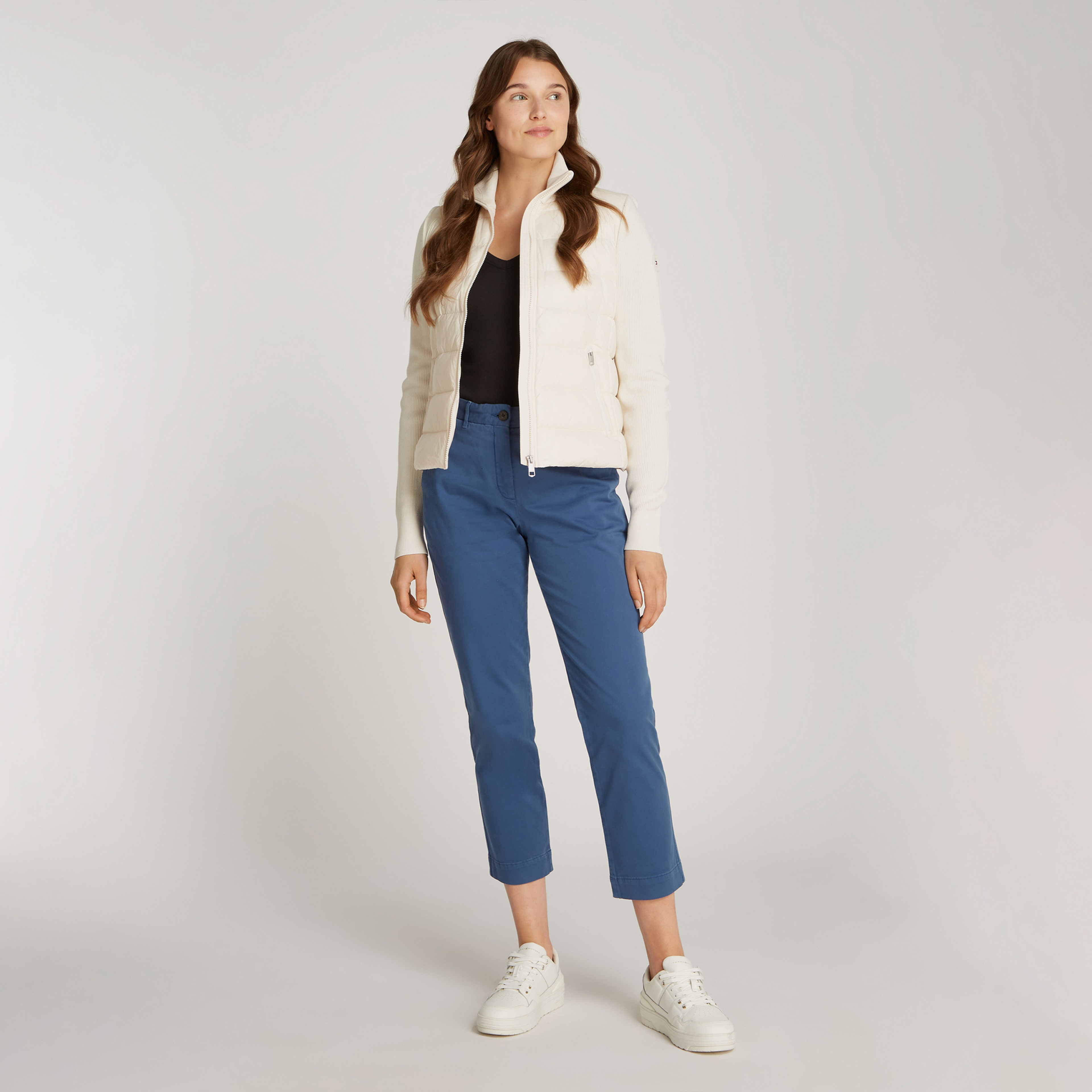 Tommy Hilfiger Kadın Krem Ceket