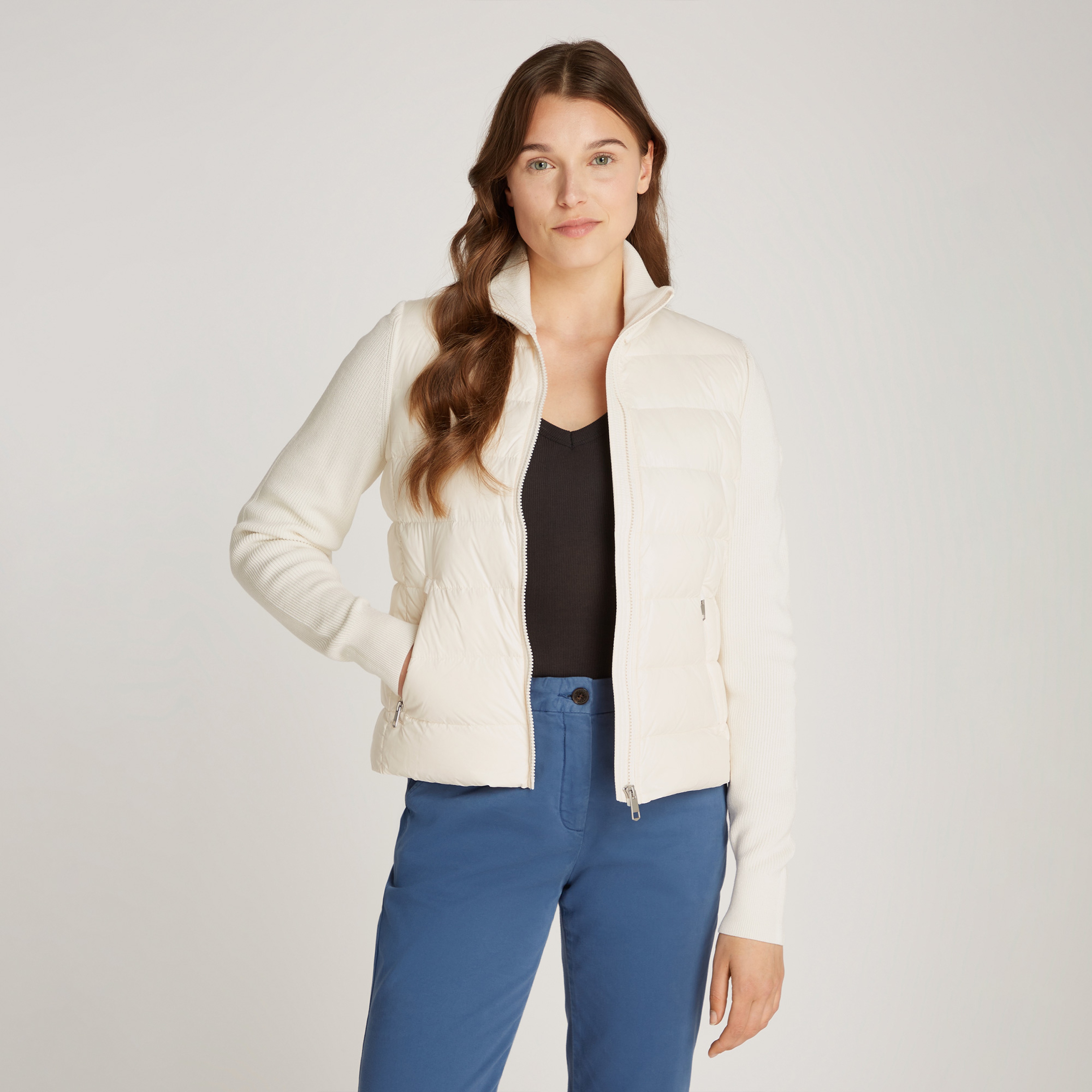 Tommy Hilfiger Kadın Krem Ceket