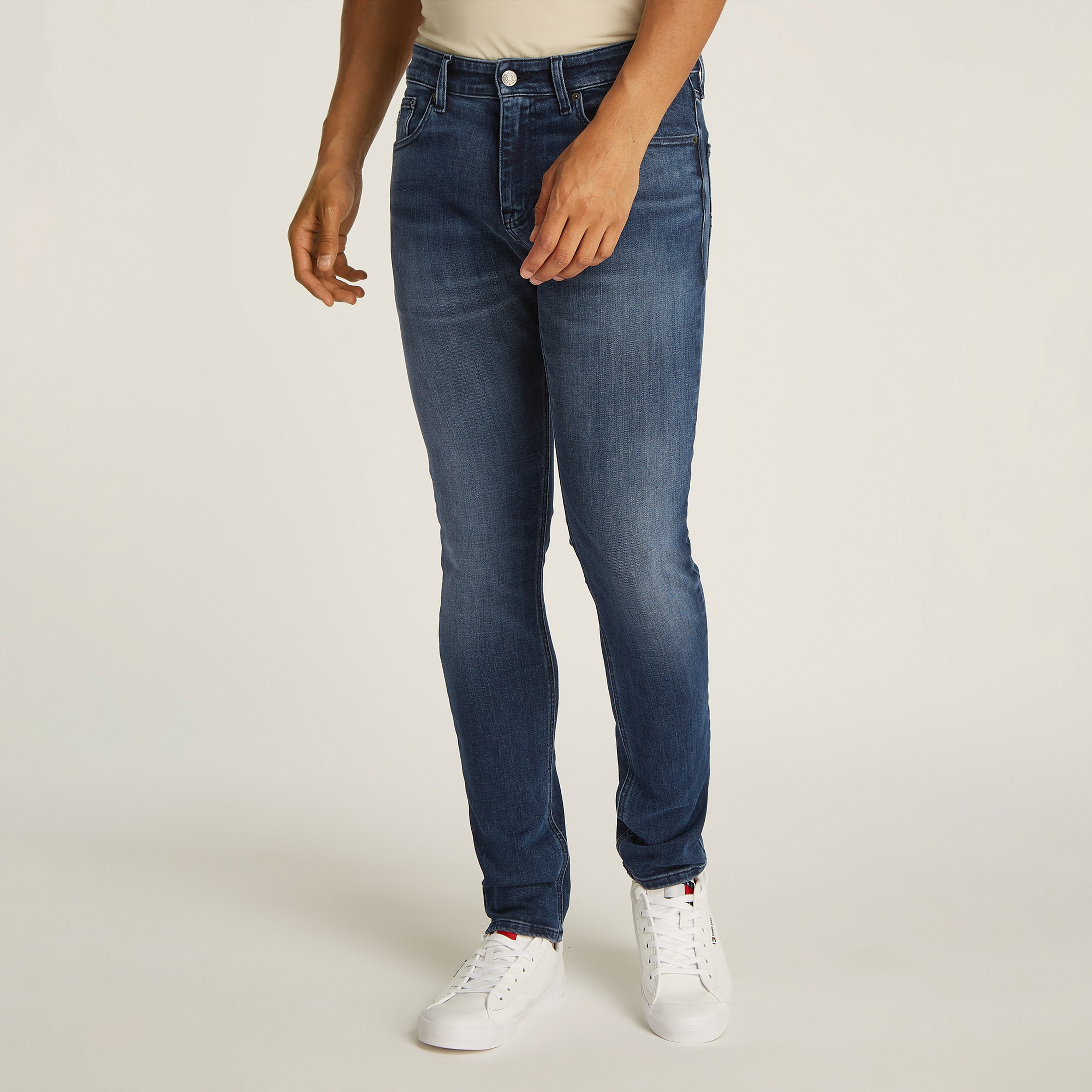 Tommy Jeans Scanton Slim Ai1262 Erkek Lacivert Jean