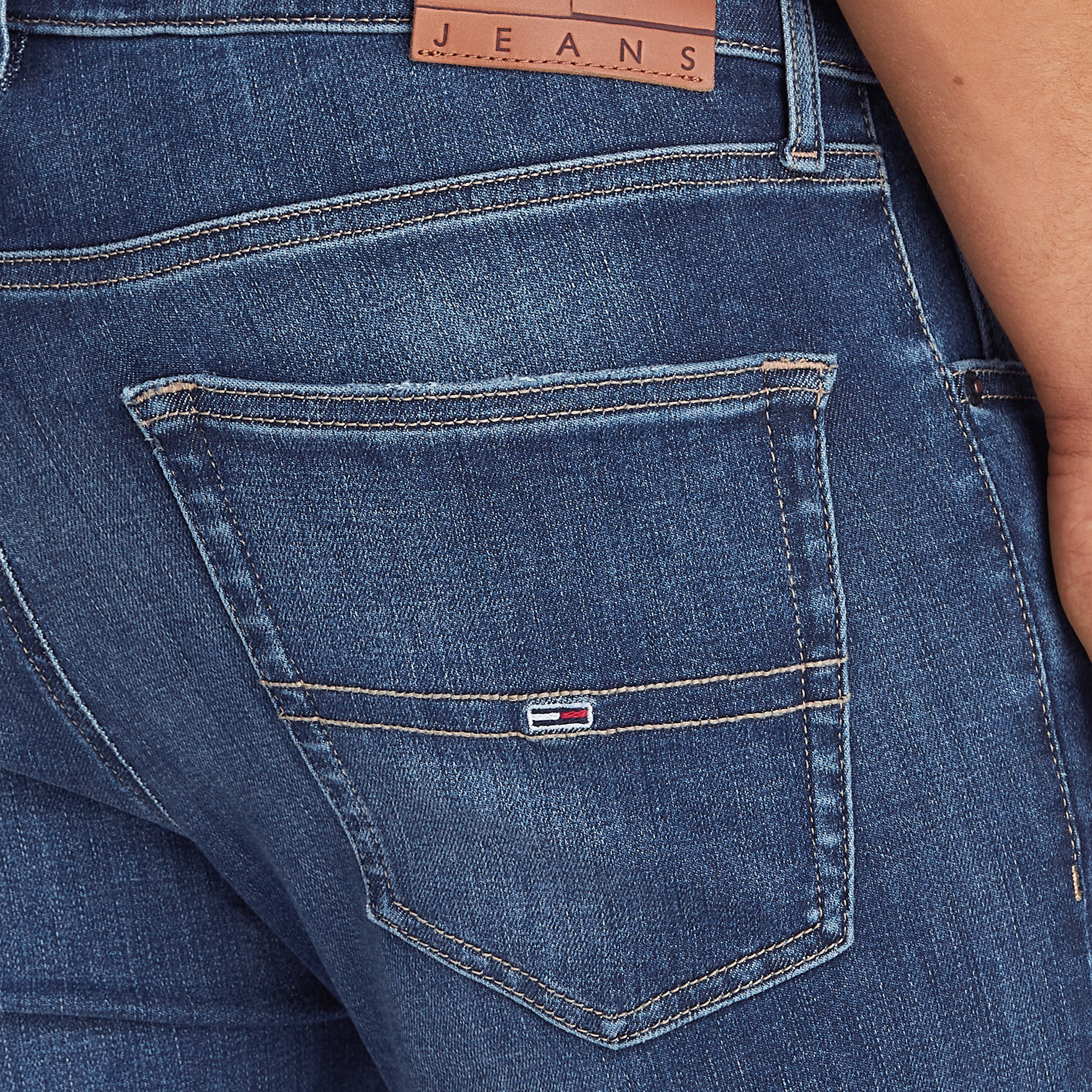 Tommy Jeans Austin Slim Tprd Ai3354 Erkek Lacivert Jean