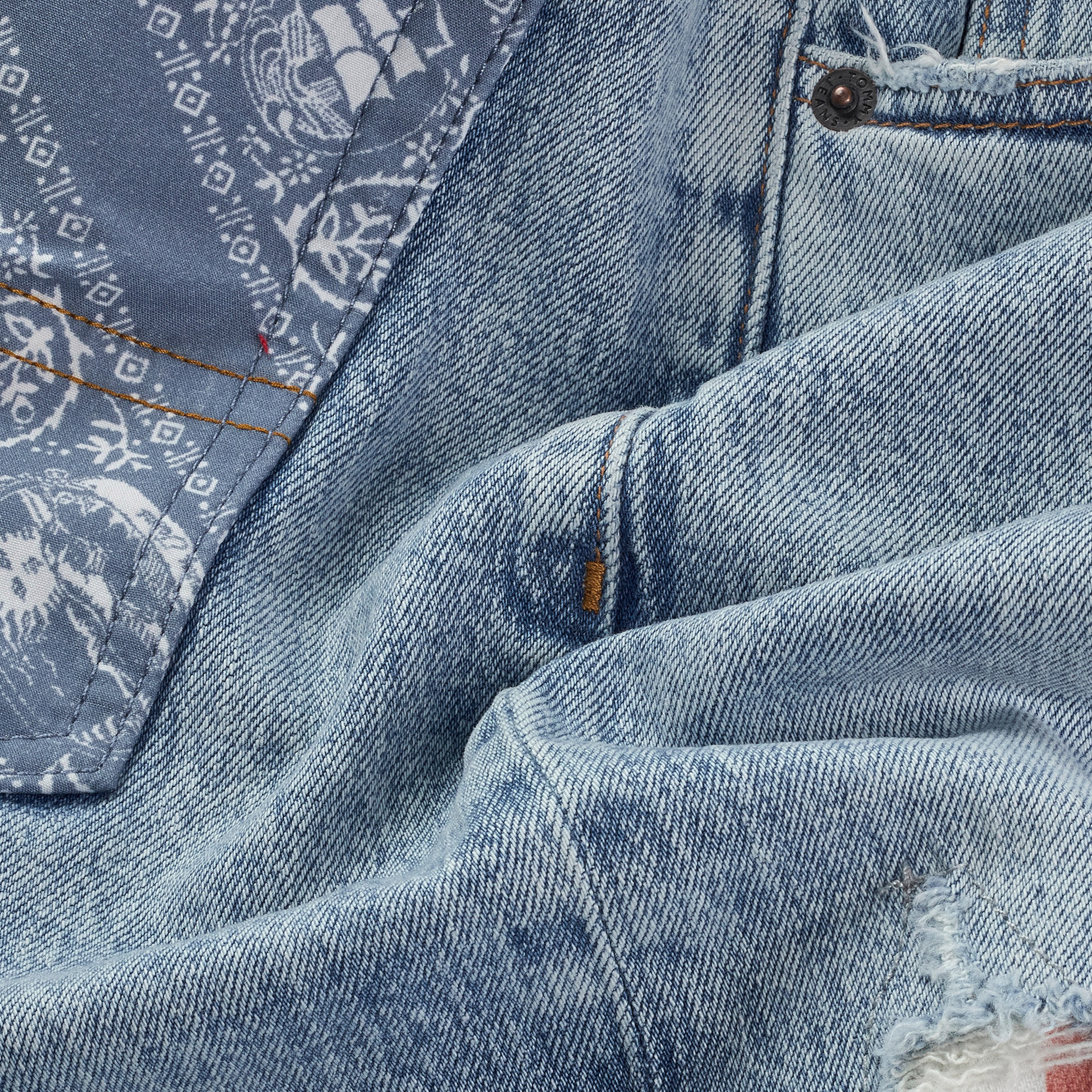 Tommy Jeans Otis Regular Str Bi6115 Erkek Lacivert Jean