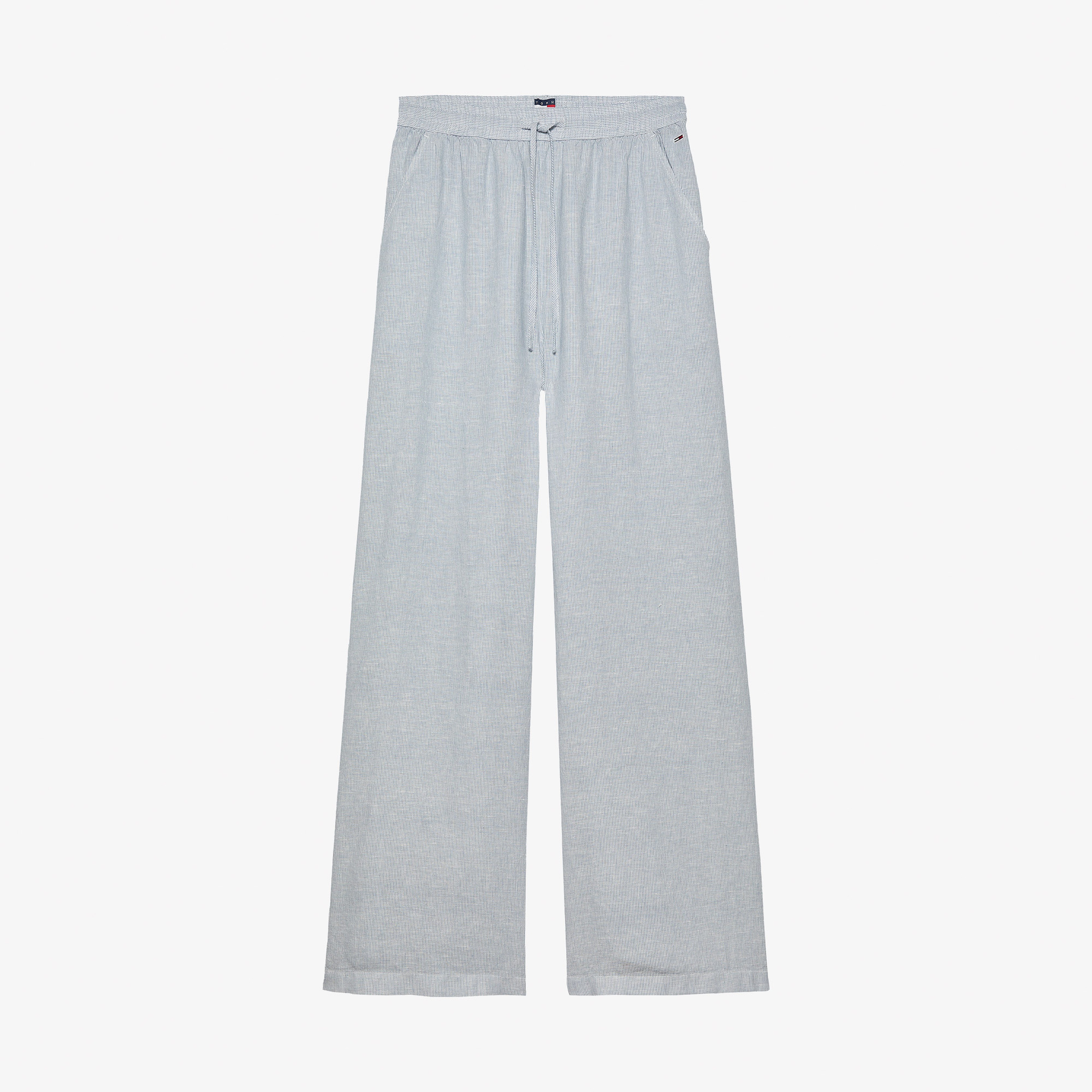 Tommy Jeans Linen Kadın Lacivert Pantolon