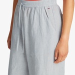 Tommy Jeans Linen Kadın Lacivert Pantolon