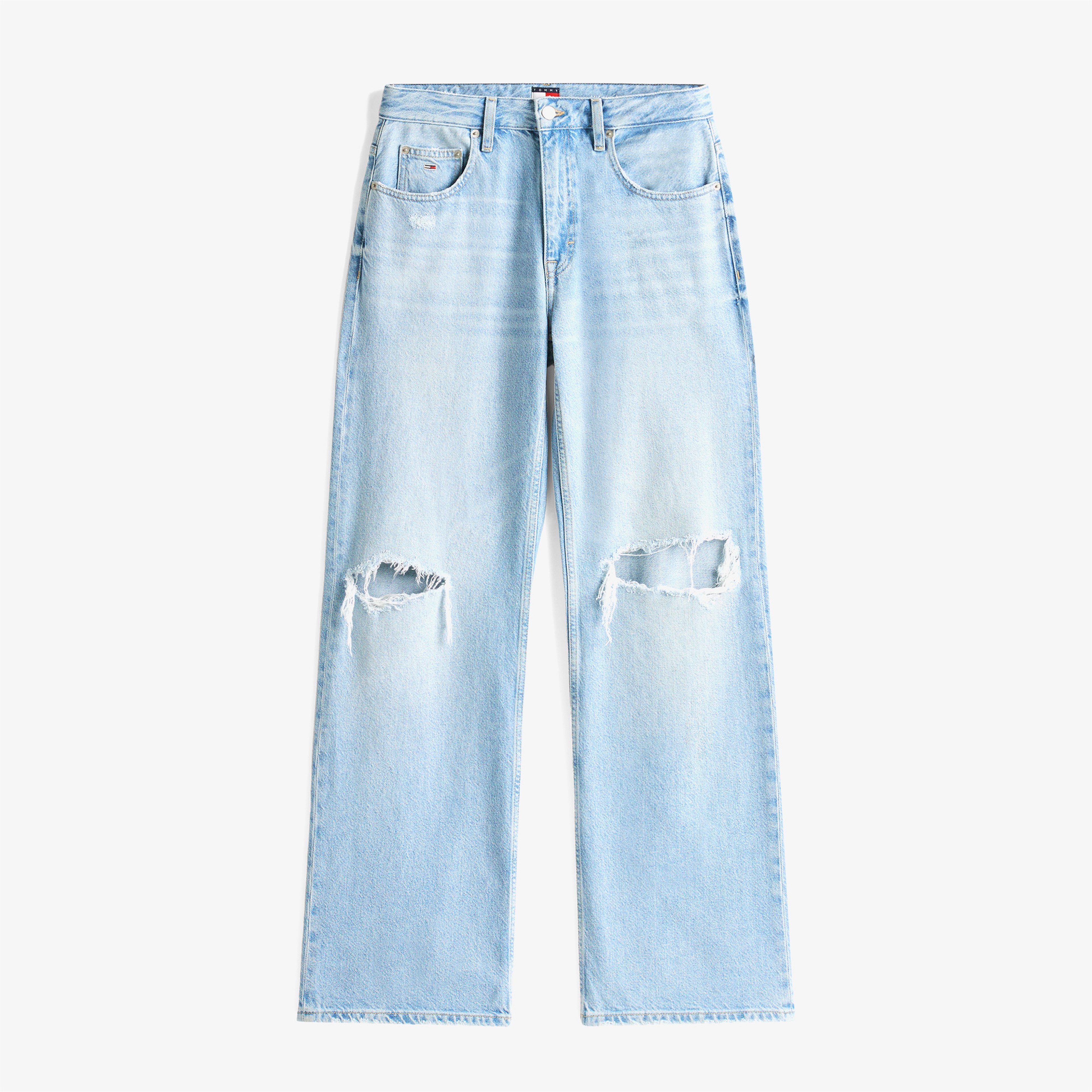 Tommy Hilfiger Mia Relaxed Bi6019 Kadın Mavi Jean