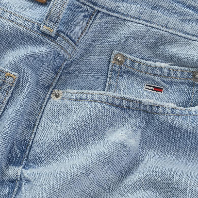 Tommy Hilfiger Mia Relaxed Bi6019 Kadın Mavi Jean
