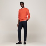 Tommy Hilfiger Harlem Chino Satin Erkek Mavi Pantolon