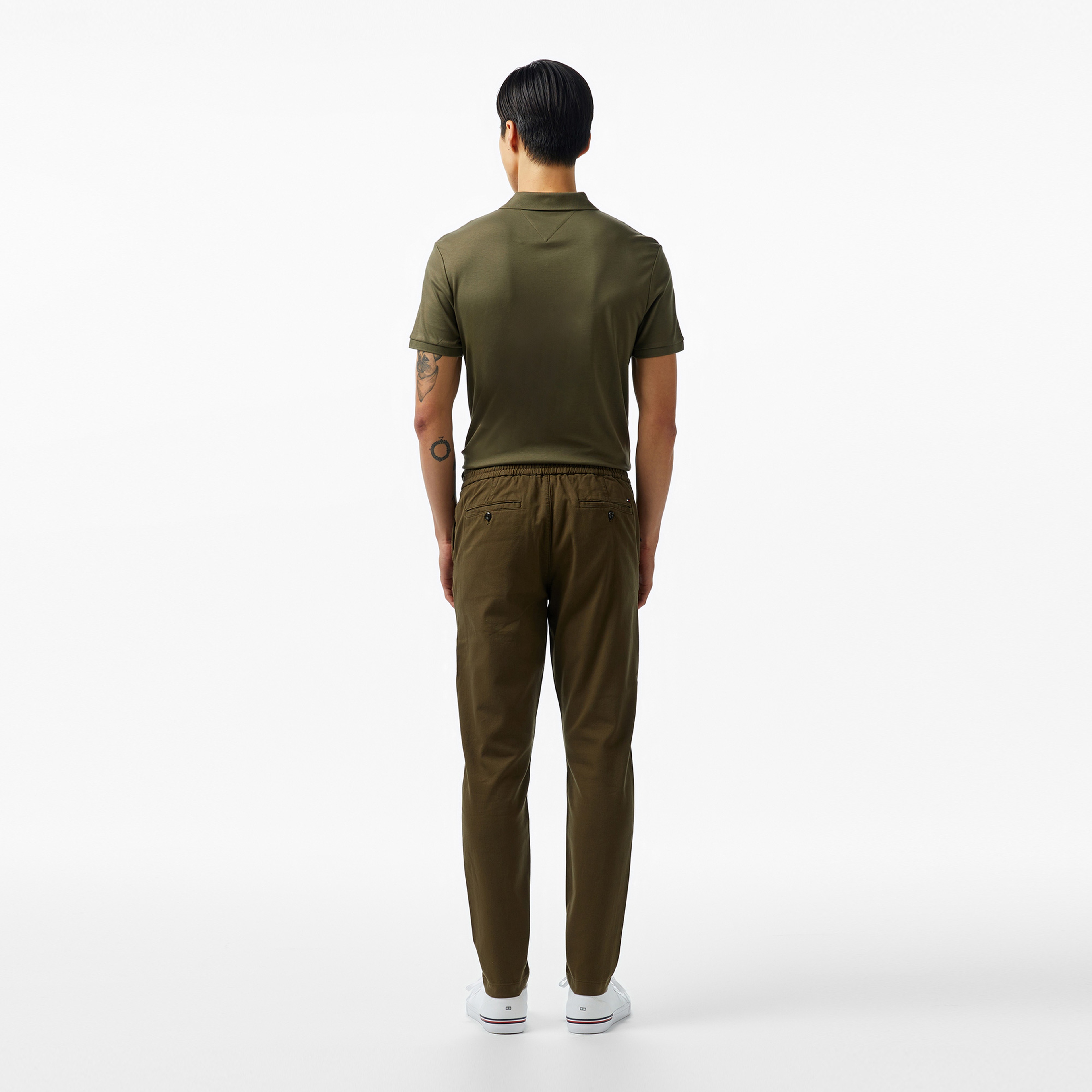 Tommy Hilfiger Harlem Structure Gmd Erkek Haki Pantolon