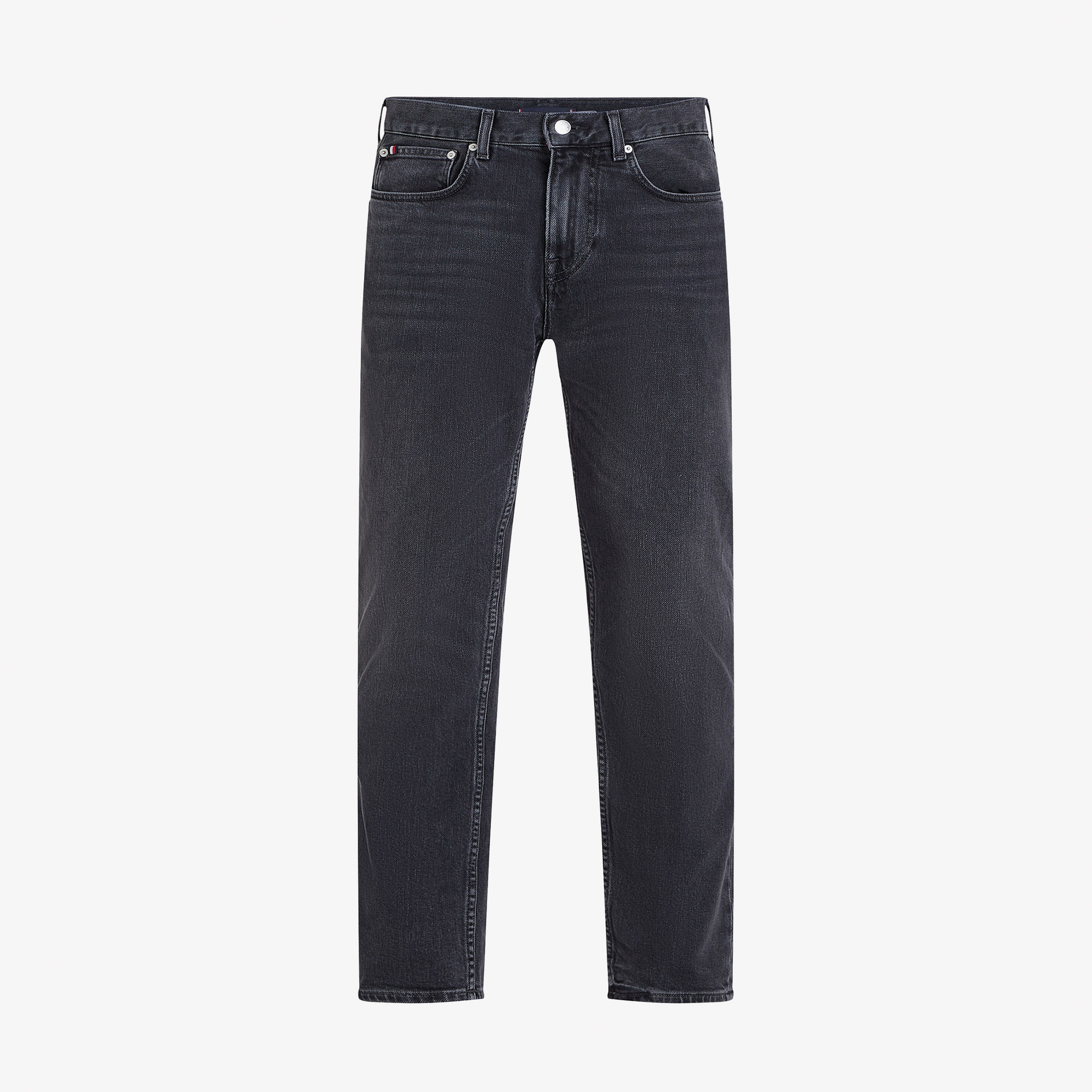 Tommy Hilfiger Straight Denton Str Clark Erkek Lacivert Jean