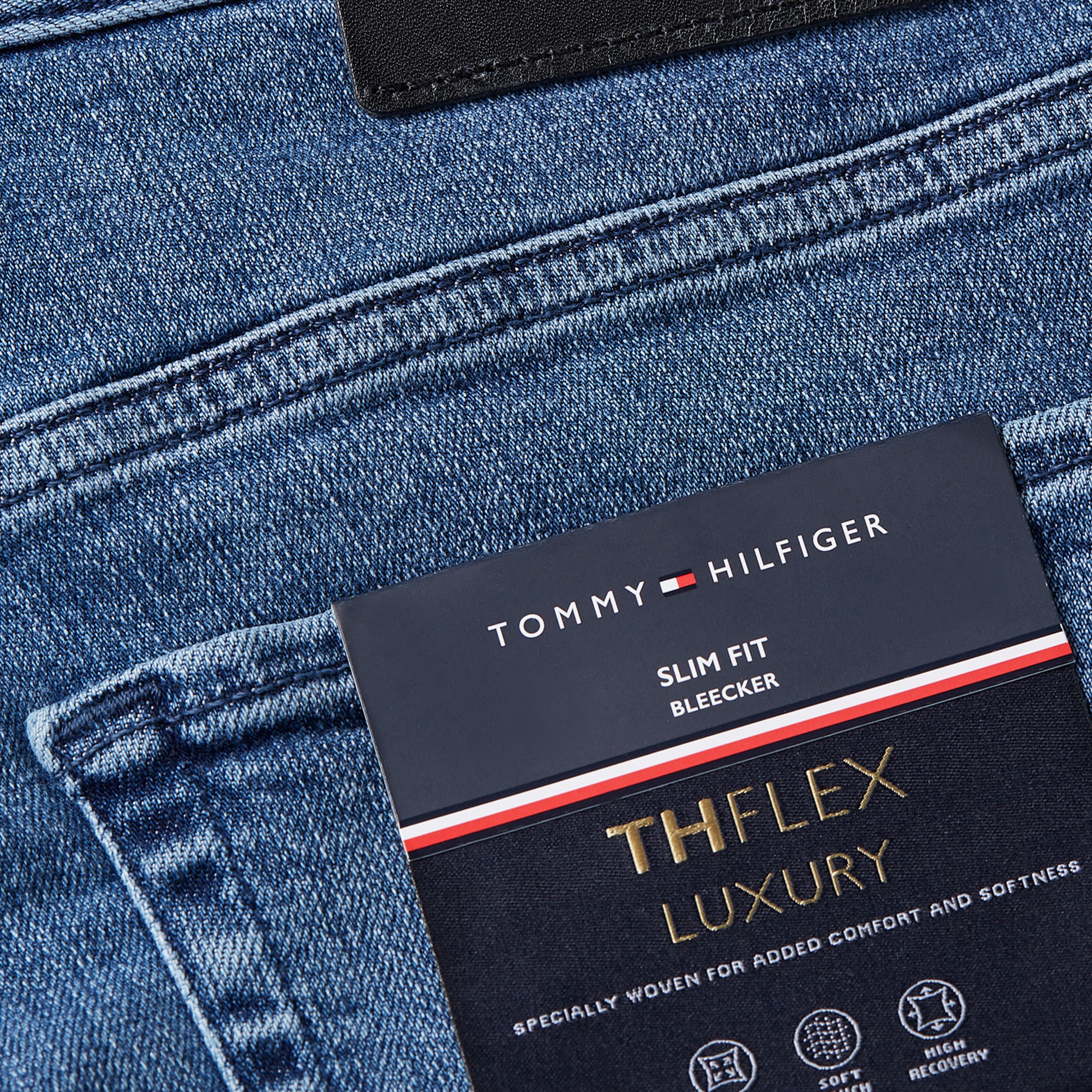 Tommy Hilfiger Erkek Mavi Pantolon