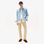 Tommy Hilfiger Harlem Sorona Linen Erkek Bej Pantolon