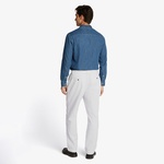 Tommy Hilfiger Murray Herringbone Chino Erkek Beyaz Pantolon