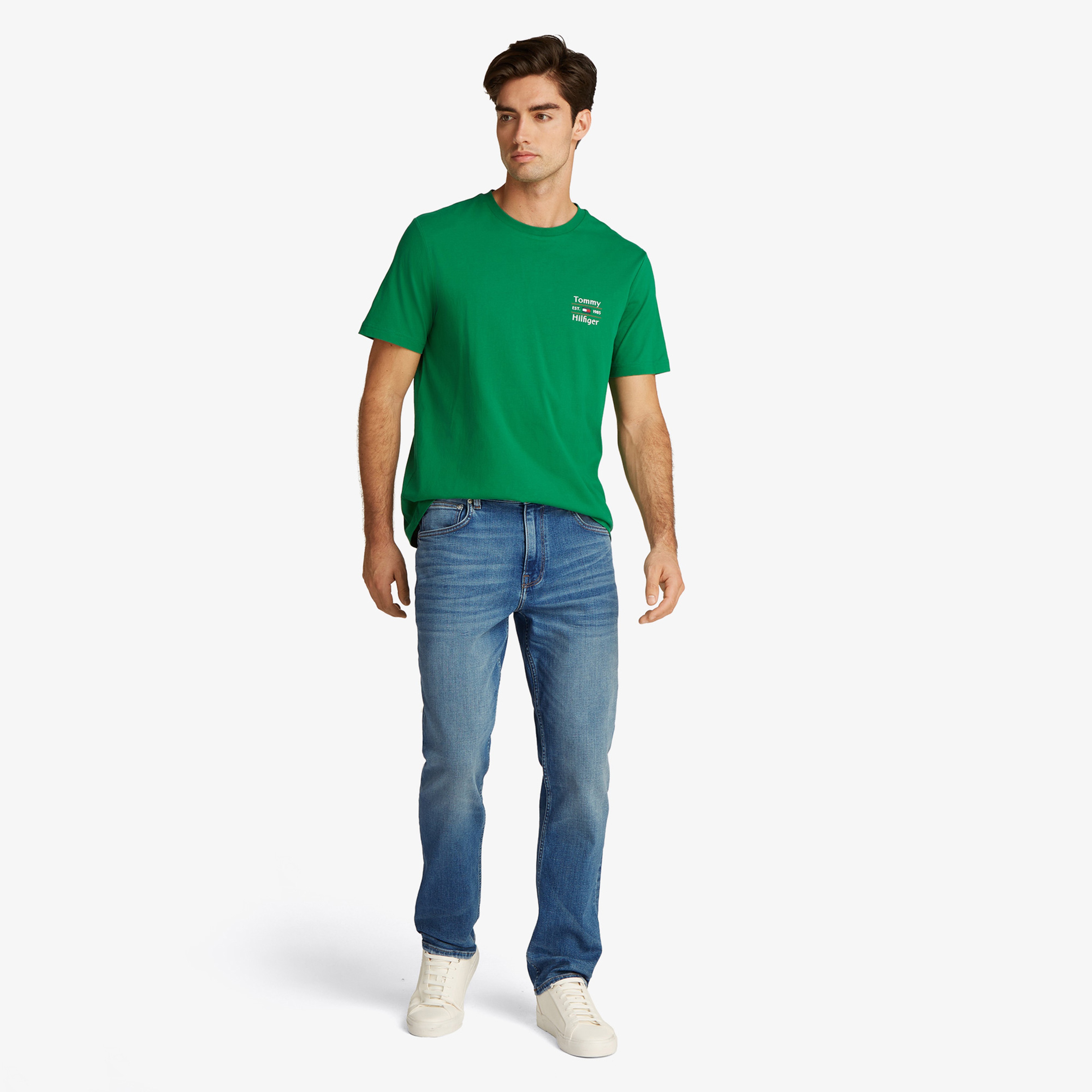 Tommy Hilfiger Straight Denton Pstr Isle Erkek Lacivert Jean