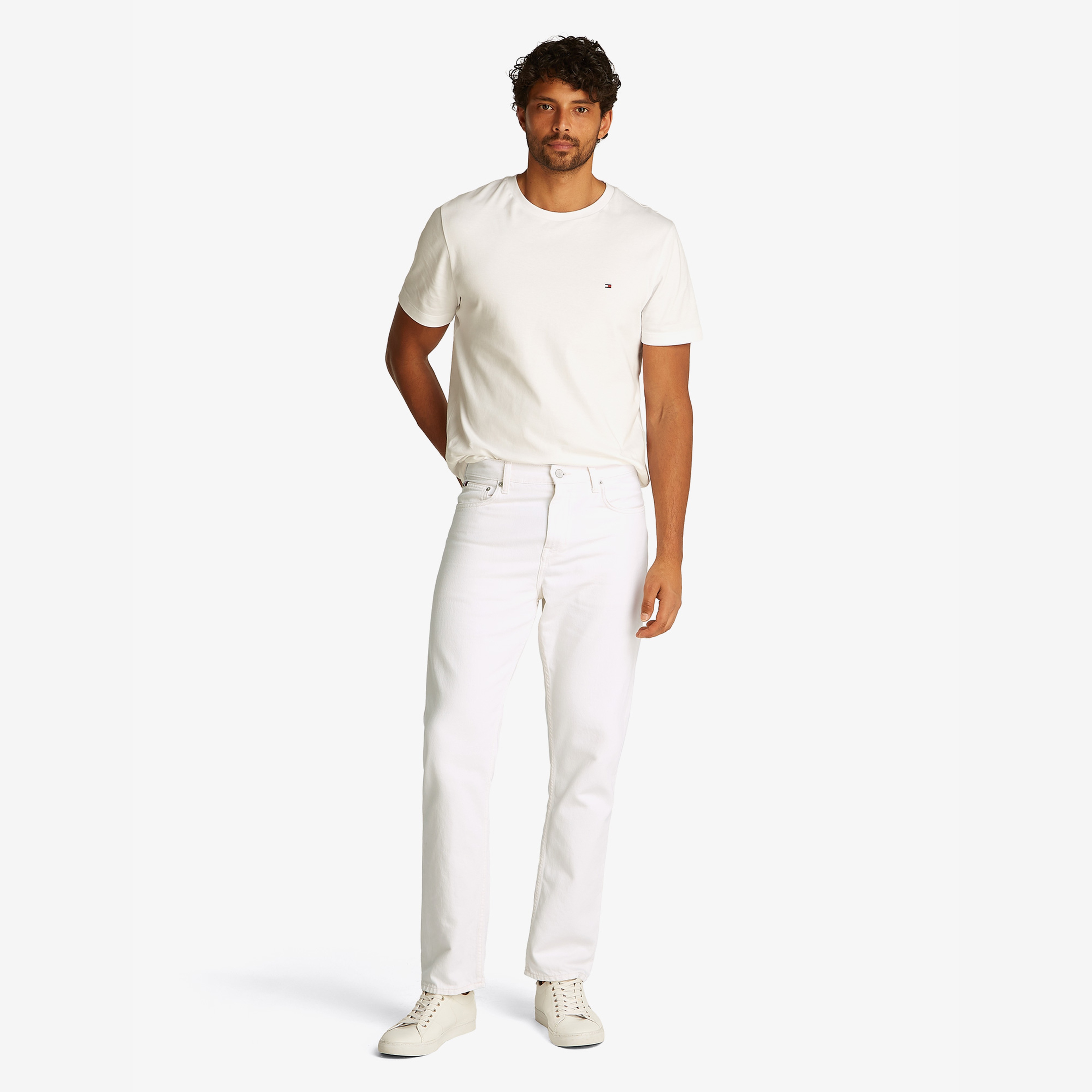 Tommy Hilfiger Regular Mercer Rgd Ecru Erkek Lacivert Jean