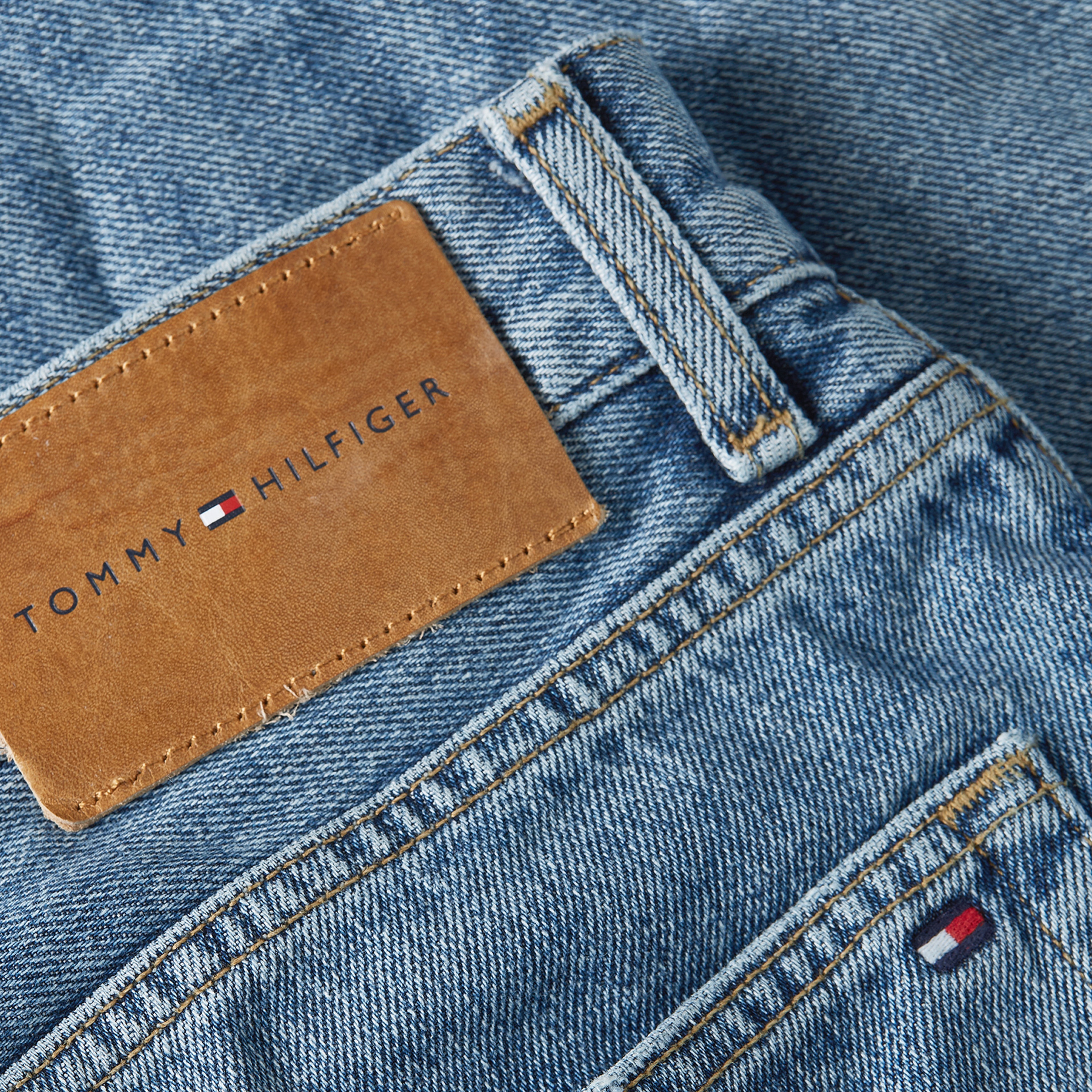 Tommy Hilfiger Relaxed River Rgd Carol Indigo Erkek Lacivert Jean