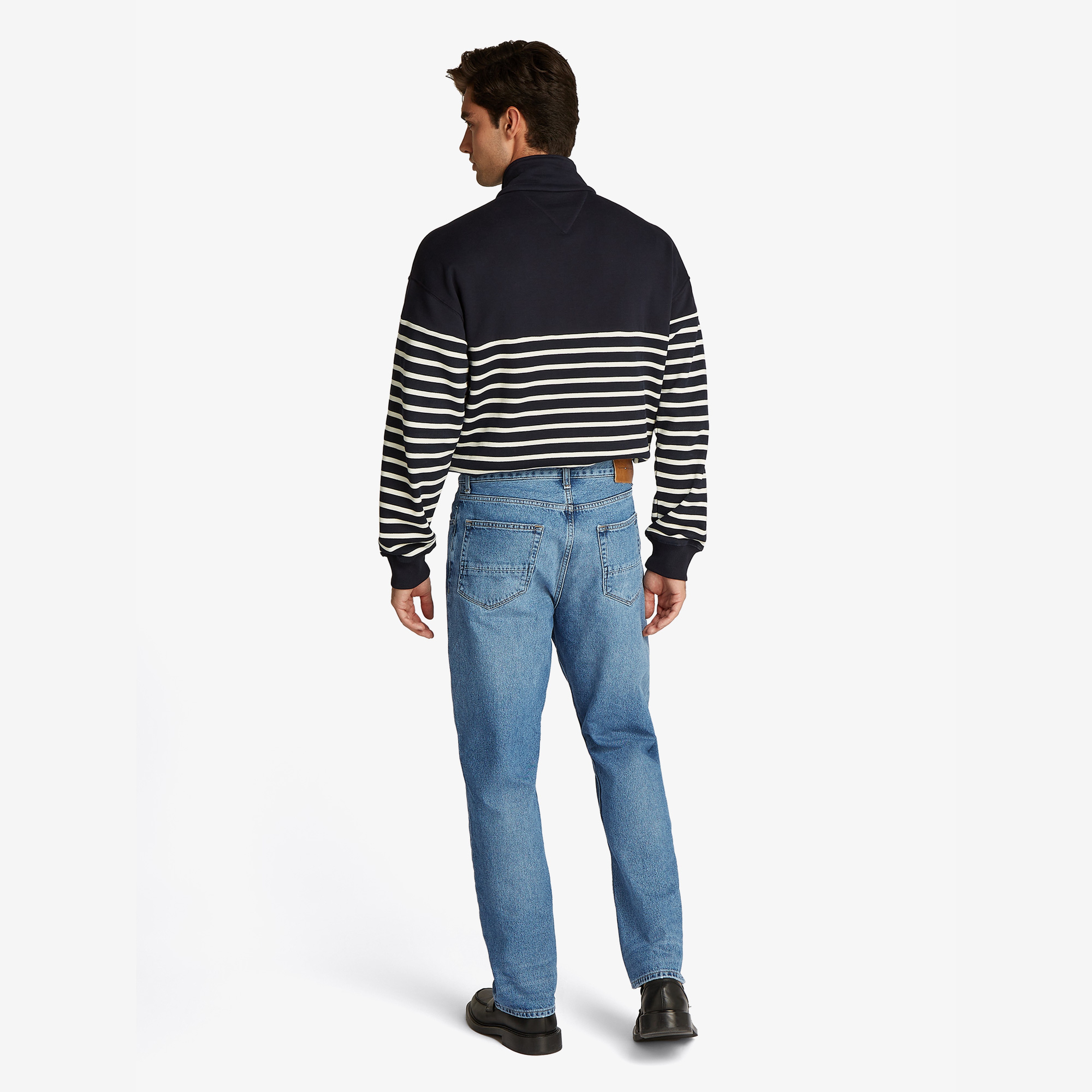 Tommy Hilfiger Relaxed River Rgd Carol Indigo Erkek Lacivert Jean